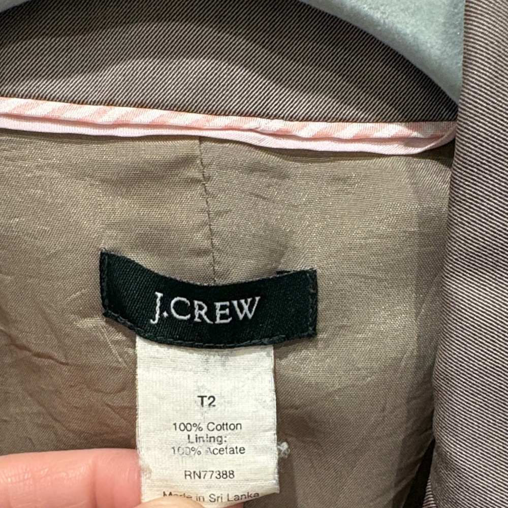 J. Crew Women's Taupe Blazer - Picture 2 of 4